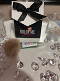 Pom Pom Keychain w/lip gloss